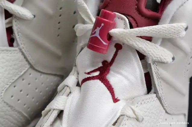 Rep Husky Maroon white Retro 384664-116 Air 6 Jordan 0527